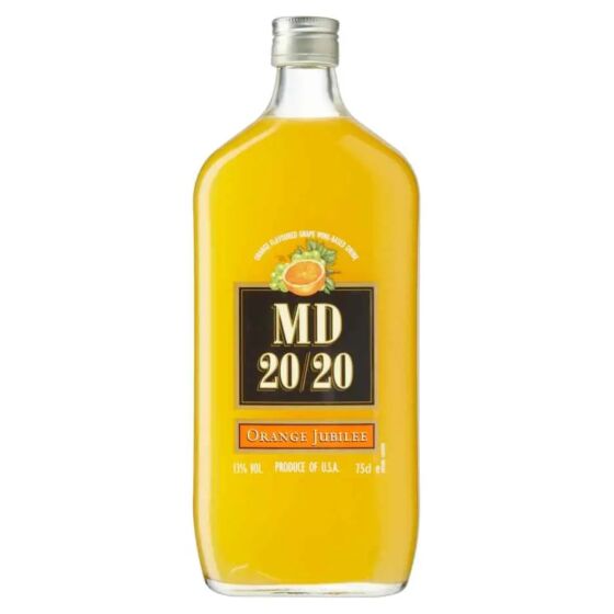 MD 20/20 Orange Jubilee Flavour Fortified Wine 75cl Bottle