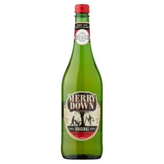Merrydown Original Apple Cider Bottle 6x 75cl