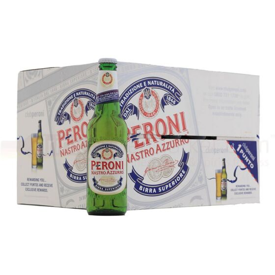 Peroni Nastro Azzurro Premium Lager 24x 330ml